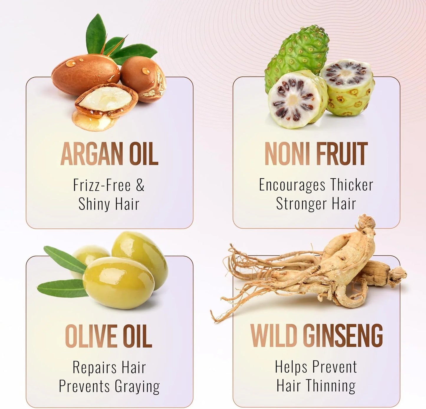 Hair Dye Shampoo Black Color, 3-In-1 Shampoo Hair Color Travel Pack (30Ml X5) + Argan Oil Hair Serum for Dry, Frizzy & Damaged Hair, Long Lasting Hair Color, for Women and Men, Travel Size